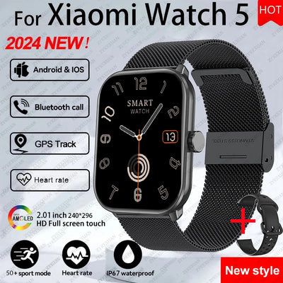 Xiaomi Watch 5 Global Version HD AMOLED GPS Smart Watch - Smarsty