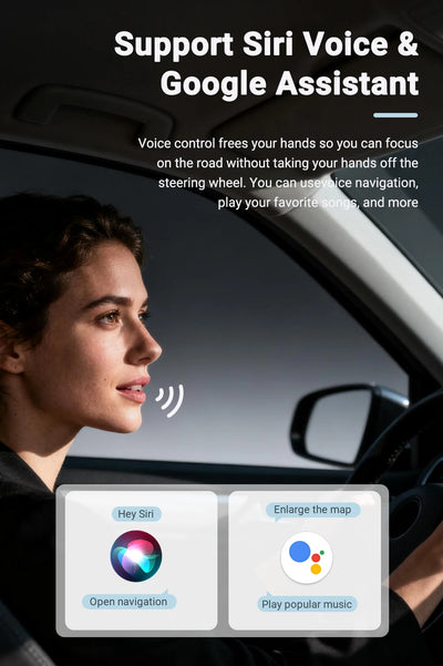 New Super Mini Carplay AI Box Wired to Wireless CarPlay/Android Auto 2in1 Box 5GHz WiFi5 for 99% Original Wired CarPlay/Auto Car - Smarsty