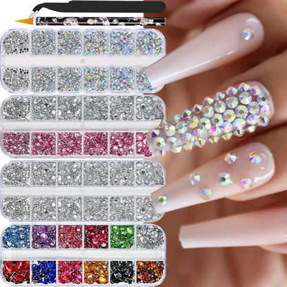 Half Round Pearl Beads for Stunning Nail Art - Smarsty