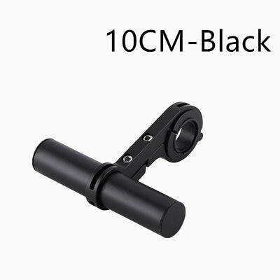 10/20/30cm Bicycle Handlebar Extended Bracket MTB Headlight Mount Extented Bar Road Mountain Bike Handlebar Extender Rack Parts - Smarsty