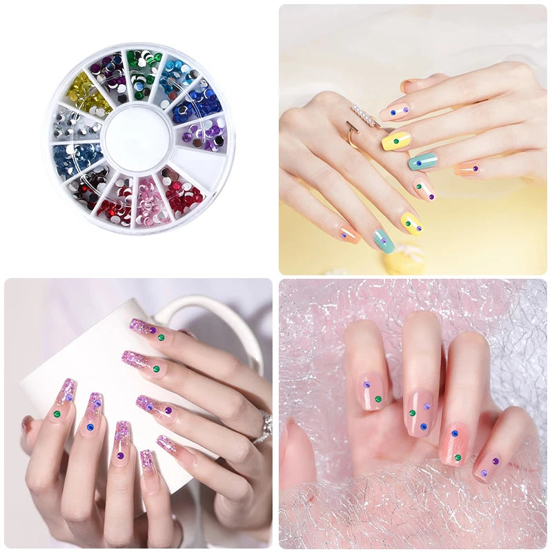 Professional Gel Nail Polish Kit with UV LED Dryer - Smarsty