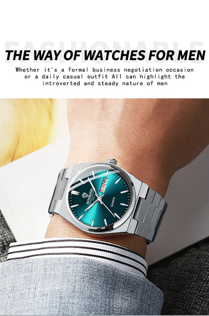 Luxury Waterproof Quartz Men's Watch with Luminous Features - Smarsty
