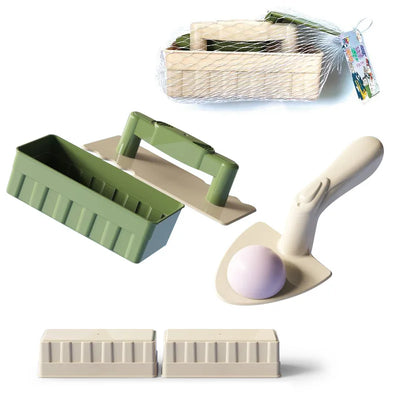 Children Beach Toys Shovel Sandbox Castle Building Sand Brick Walls Molds Tools Summer Outdoor Games Kids Play Water Sands Toys by Smarsty