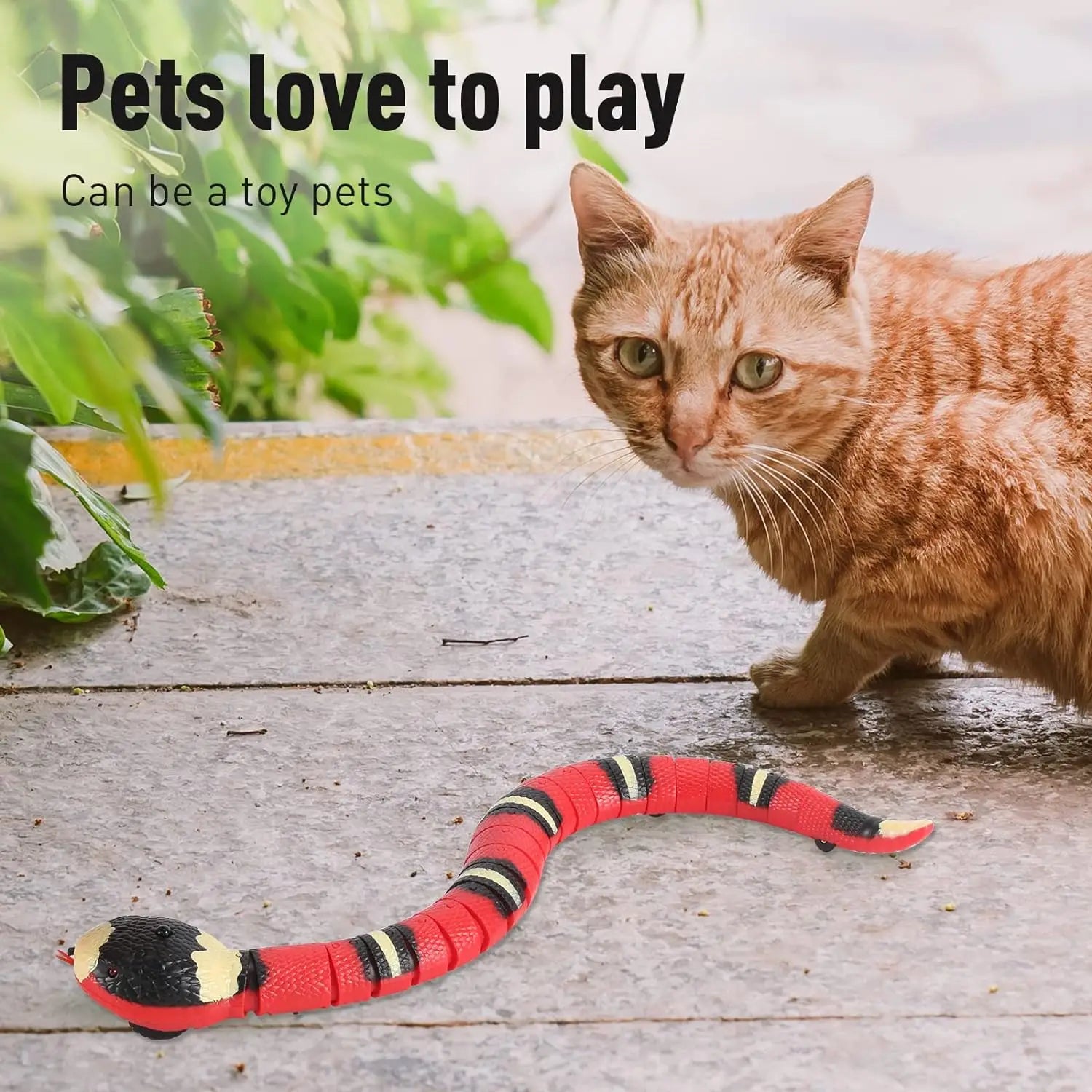 Smart Sensing Interactive Cat Toy with USB Rechargeable Feature - Smarsty