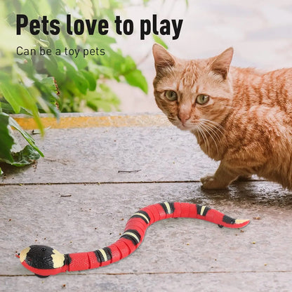 Smart Sensing Interactive Cat Toy with USB Rechargeable Feature - Smarsty