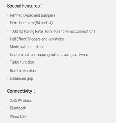 8BitDo Ultimate 2C Wireless Gaming Controller with Hall Effect - Smarsty