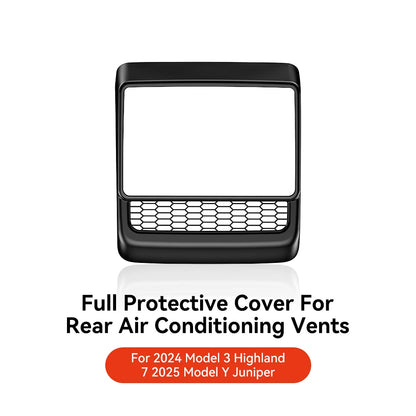 Rear Center Console Air Vent Cover Dust Shield for EV - Smarsty