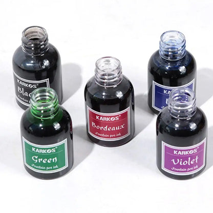 10 Colors 30ML Colorful Fountain Pen Ink Refilling Inks Universal Refill Ink Stationery School Brand New Product School Supplies