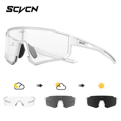SCVCN new Outdoor Cycling Sunglasses Men MTB Bike Glasses Sports Mountain Climbing fishing Women Bicycle Cycling UV400 Goggles by Smarsty