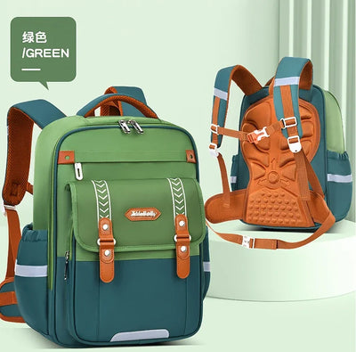 Waterproof Kids School Backpack With Orthopedic Support - Smarsty