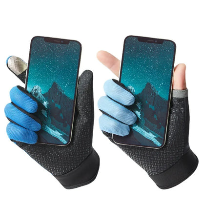 Touchscreen Fishing Gloves Men Women Anti Slip Breathable - Smarsty