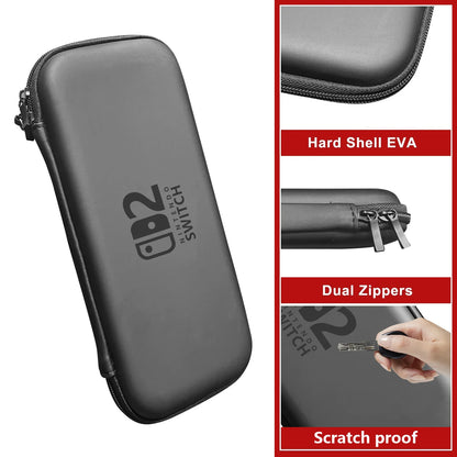 Slim Waterproof Carrying Case for Nintendo Switch 2 - Smarsty