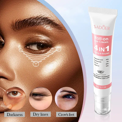Moisturizing Eye Cream for Dark Circles and Puffiness - Smarsty