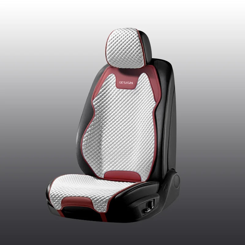 Ice Silk Car Seat Cushion With Ventilation For Comfort - Smarsty