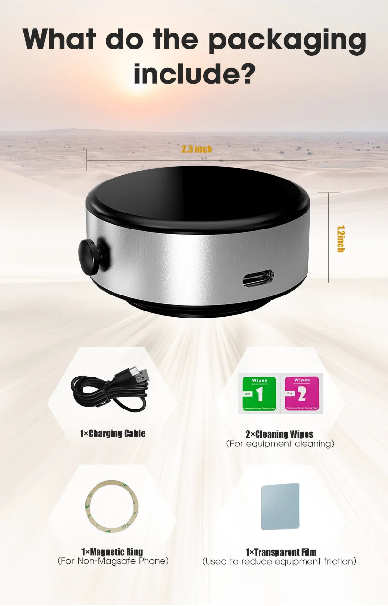 Car Phone Holder Magnetic Vacuum Adsorption Stable - Smarsty