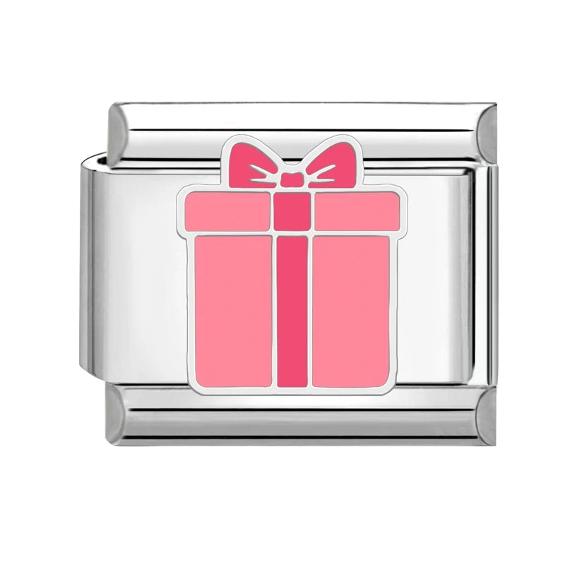 Italian Stainless Steel Charm Links For 9mm Bracelets - Smarsty