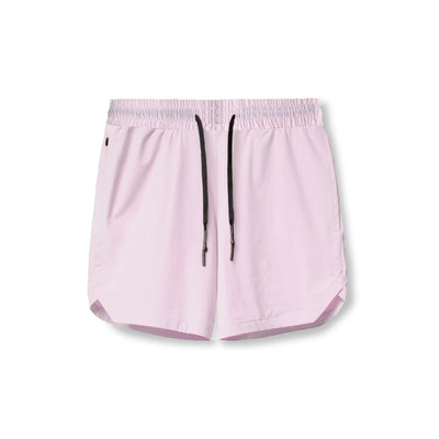 2024  Men's Running Shorts Single-Layer Woven Quick Dry Gym Solid Color Fitness Sports Casual Workout Sportswear Fifth Pants New - Smarsty