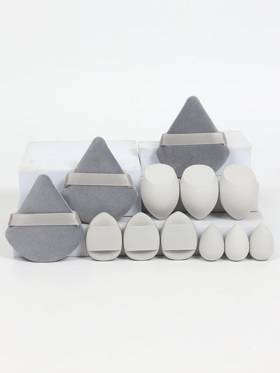 12-Piece All-Purpose Makeup Sponge Set for Flawless Application - Smarsty
