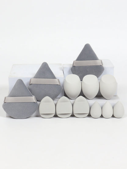 12-Piece All-Purpose Makeup Sponge Set for Flawless Application - Smarsty