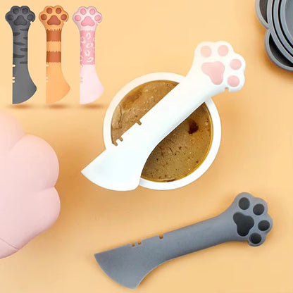 Multifunctional Silicone Pet Food Scoop and Can Opener - Smarsty