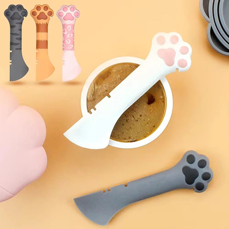Multifunctional Silicone Pet Food Scoop and Can Opener - Smarsty