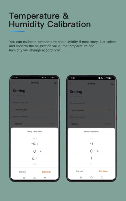 Tuya Smart Bluetooth Temperature Humidity Sensor Upgrade - Smarsty