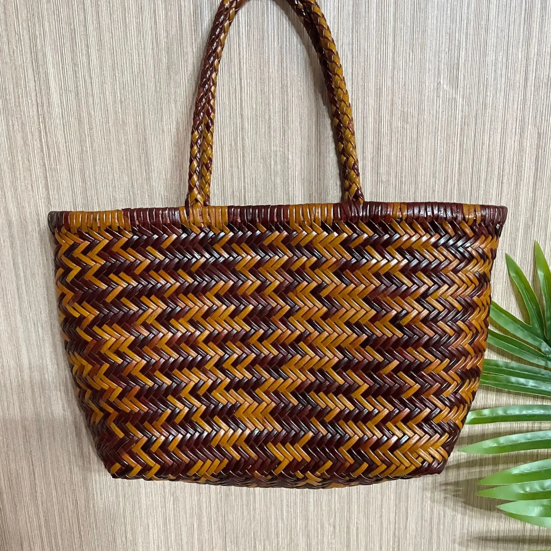 Genuine Leather Tote Bag For Women With Crossbody Strap - Smarsty