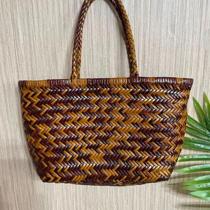 Genuine Leather Tote Bag For Women With Crossbody Strap - Smarsty