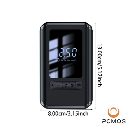 Portable Tire Inflator With LCD Display Wireless Charging - Smarsty