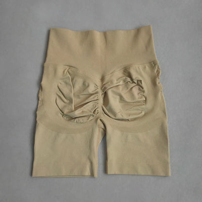 Yoga Shorts Women Sports Shorts Seamless Gym Workout Shorts High Waist Push Up Fitness Sports Shorts Cycling Shorts - Smarsty