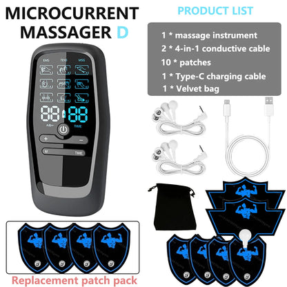 Electric Muscle Stimulator with Built-In Battery for Pain Relief - Smarsty