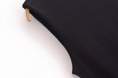 MUJER 2025 Woman Dresses Belt Pleated Midi Dress Women Sleeveless Summer Dress Woman Knitted Party Dresses for Women Sundress - Smarsty