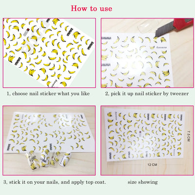 Summer Beach Jellyfish Nail Stickers for Unique Manicure - Smarsty