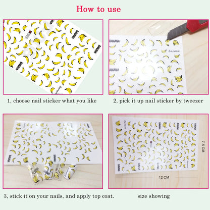 Summer Beach Jellyfish Nail Stickers for Unique Manicure - Smarsty