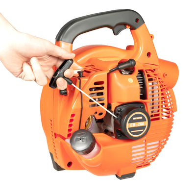 Gas Leaf Blower 25.4CC 2-Stroke 4.59ft³/h Commercial Handheld Gas Leaf Blower Grass Lawn Yard Dust Blowing Cleaning Tool - Smarsty