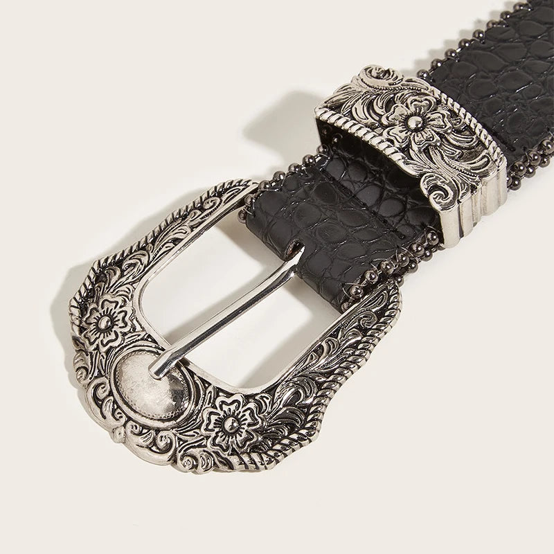 Unisex Goth Y2k Designer Jeans Belt High Quality - Smarsty