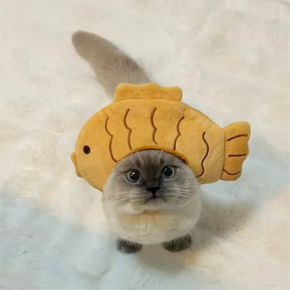 Cute Cat Dog Plush Hat for Warm Cosplay Fun - Smarsty