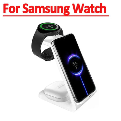 30W Ultrafast Wireless Charger Stand 3 in 1 with Holder - Smarsty