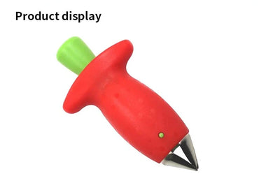 Strawberry Slicer Cutter Strawberry Corer Strawberry Huller Fruit Leaf Stem Remover Salad Cake Tools Kitchen Gadget Accessories by Smarsty