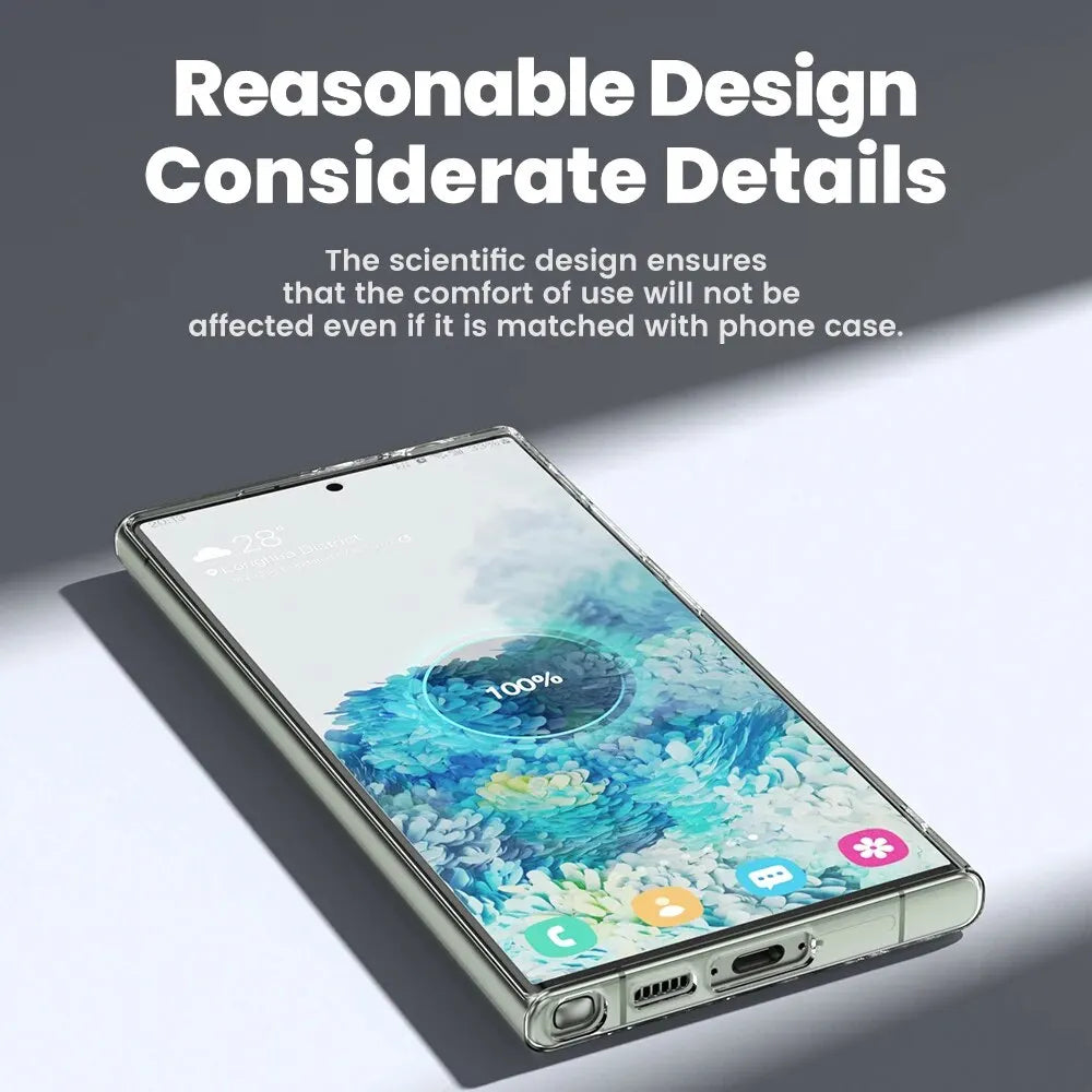 Clear TPU Phone Case For S21 S22 S23 S24 Dustproof - Smarsty