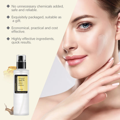 Advanced Snail Mucin Essence for Moisturizing and Firming - Smarsty