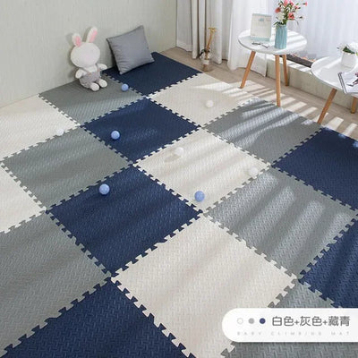 16pcs Foam Baby Play Mat Puzzle Mat Kids Interlocking Exercise Tiles Rugs Puzzle Floor Tiles Toy Carpet Soft Carpet 30*30*1cm by Smarsty