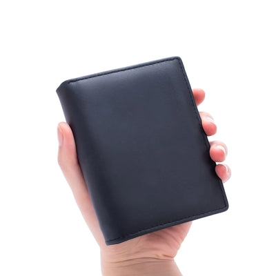 men's wallet Genuine Leather Wallets For Men Coin Purse Vintage Vertical Short  Credit Card Holder Money Bag Men's RFID wallet - Smarsty
