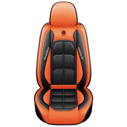 Full Leather Car Seat Cover All Season Universal Pad - Smarsty