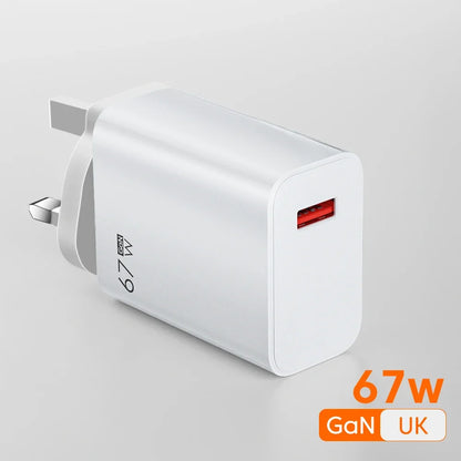 67W USB C Fast Charger With Cable For Android Phones - Smarsty