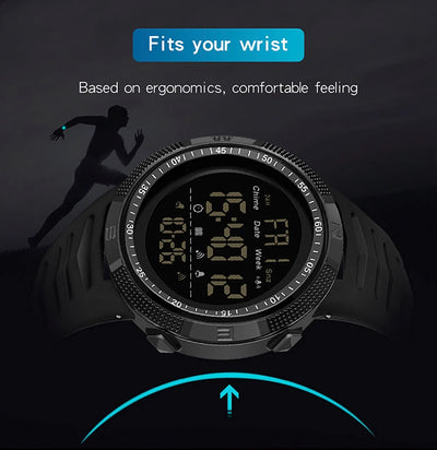 SANDA Military Sport Watch for Men Waterproof Shockproof Design - Smarsty
