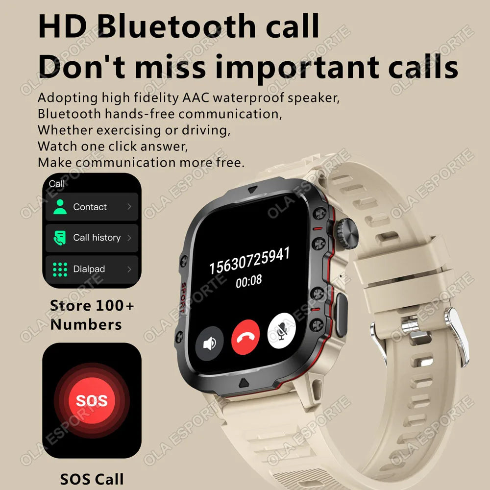Xiaomi Military Smart Watch for Men with Health Monitor - Smarsty