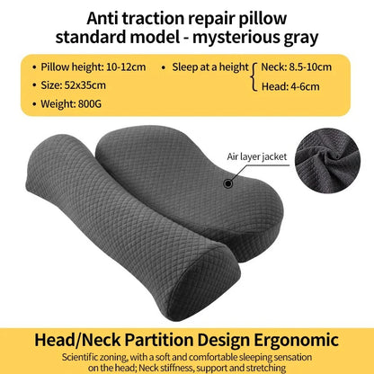 Memory Foam Contour Pillow for Side Sleepers - Smarsty