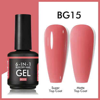 Chunshu 6 In 1 Builder UV Gel Polish 15ML - Smarsty