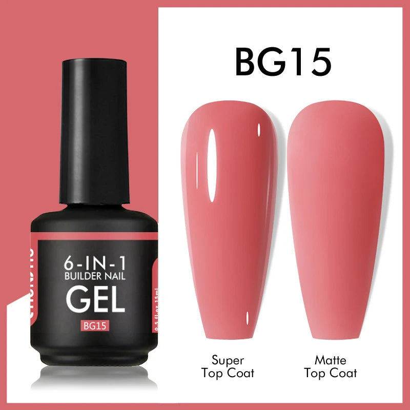 Chunshu 6 In 1 Builder UV Gel Polish 15ML - Smarsty